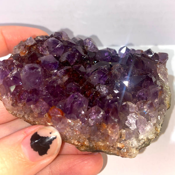 Amethyst Cluster | ~ Balancing and Purifying energies and much more | Meditation | Protection | Third Eye Chakra | Genuine Gems from Crystal Heart Melbourne Australia since 1986