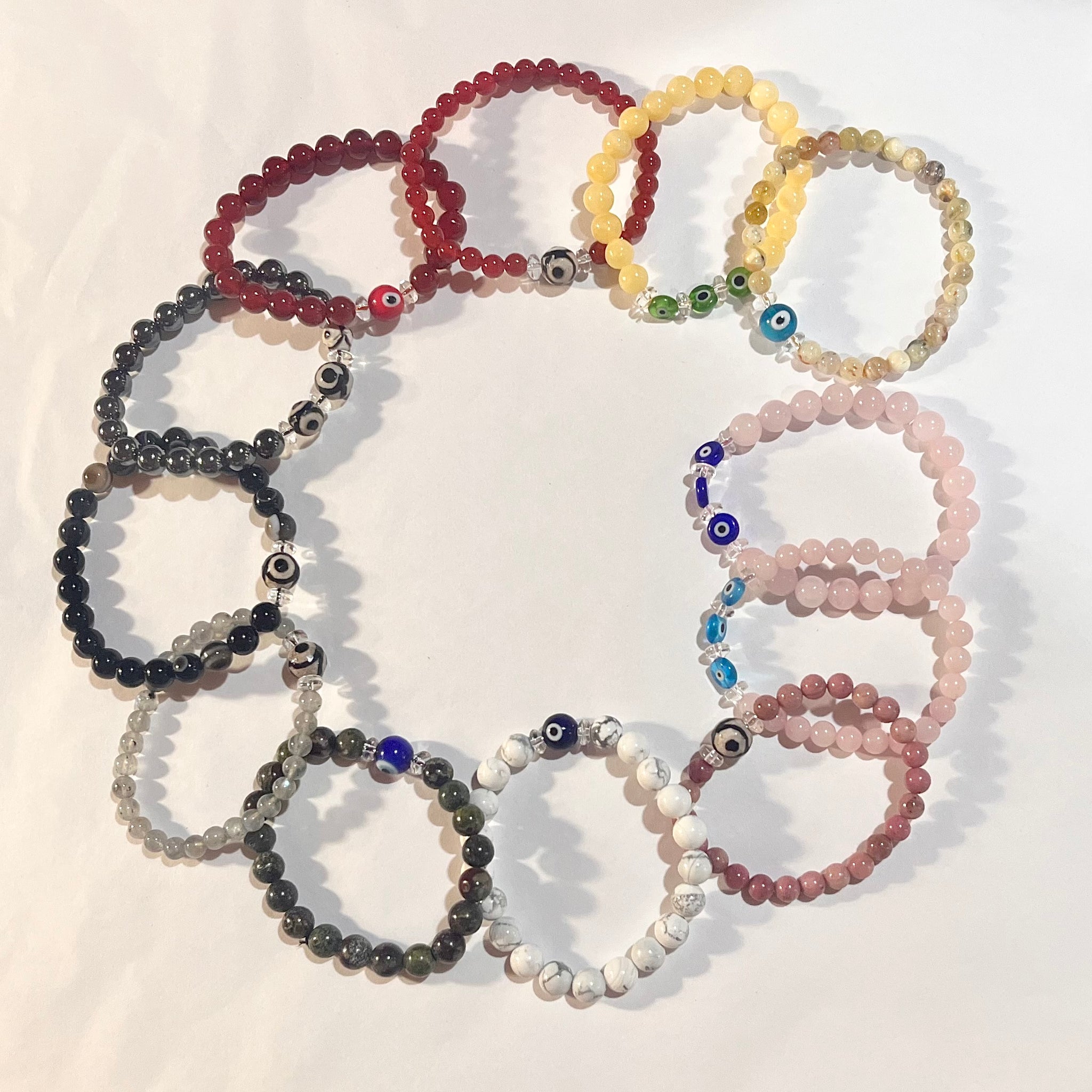 Crystal heart bracelet on sale