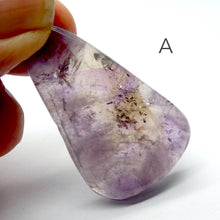 Load image into Gallery viewer, Auralite or Amethyst-23 natural crystal specimen  | polished Freeform slice | Super Super 7 Consciousness Awakening | Awaken Spiritual in the Physical | Genuine Gems from Crystal Heart Melbourne Australia since 1986