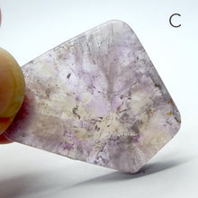 Load image into Gallery viewer, Auralite or Amethyst-23 natural crystal specimen  | polished Freeform slice | Super Super 7 Consciousness Awakening | Awaken Spiritual in the Physical | Genuine Gems from Crystal Heart Melbourne Australia since 1986