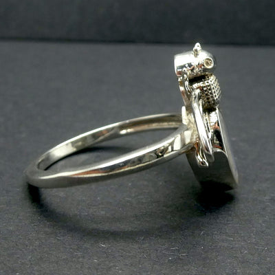 Bee Jewelry Pendant | 925 Sterling silver | Faceted Moonstone | Life Like | Wings in Flight | Creativity fertility Goddess wisdom power | Melissa | Merovingian | Genuine Gems from Crystal Heart Melbourne Australia since 1986