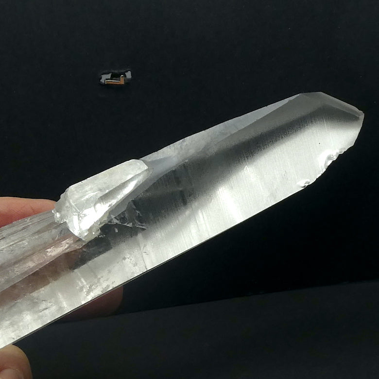 Lemurian Seed Laser Crystal | Clear Quartz Natural Point | Coded with Ancient Knowledge | Meditation | Healing | Manifestation | Clearing | Genuine Gems from Crystal Heart Melbourne Australia since 1986