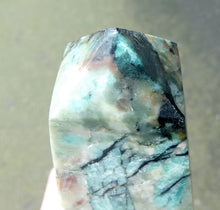 Load image into Gallery viewer, Emerald Obelisk Generator | Genuine Stone | Single Point | Large piece with well defined Emerald Crystals | Heart Healing | Inspirational | Motivating | Genuine Gems from Crystal Heart Melbourne Australia since 1986