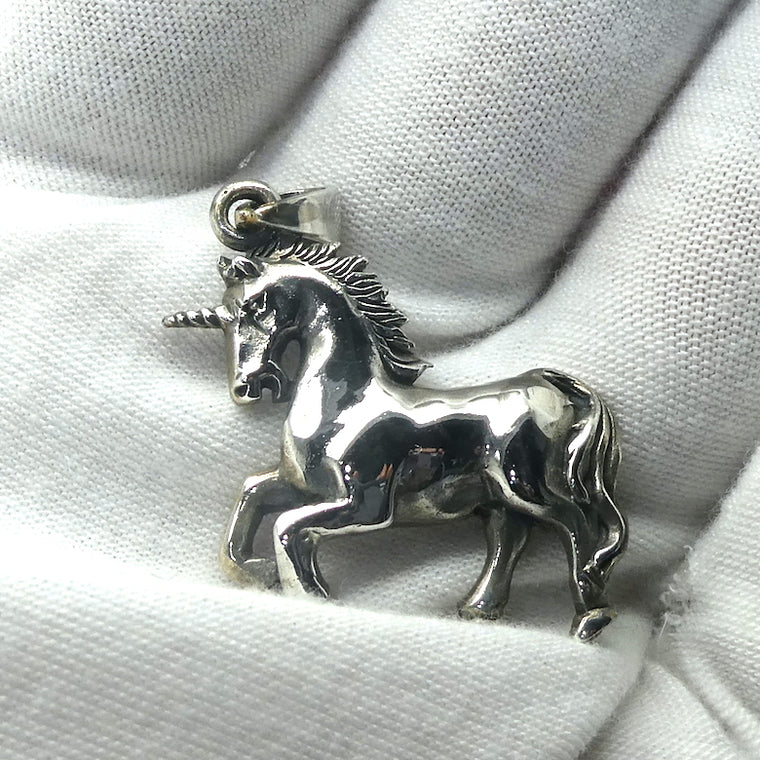 Unicorn Pendant, 925 Sterling Silver