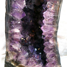 Load image into Gallery viewer, Amethyst  Cave | Matching Pair | Superb Purple | Large Crystals | Brazil |  Meditation &amp; healing | Suit Therapy Room | Healing Centre | Genuine Gems from Crystal Heart Melbourne Australia since 1986