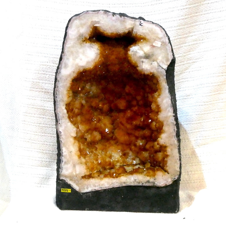 Citrine Cave | Large Free Standing | 15 Kgs | Abundance |  positivity  | Prosperity | Impervious to negative energy | Genuine Gems from Crystal Heart Melbourne Australia since 1986