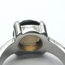 Load image into Gallery viewer, Smoky Quartz Ring | AAA Grade Faceted Round | 925 Sterling Silver | US Size 7 or 8 | Mindfulness in Body Consciousness | Grounding | Addictions | Sagittarius Capricorn stone | Genuine Gems from Crystal Heart Melbourne since 1986 | AKA ~ Smokey, Cairngorm, Morion, Indian Topaz Crystal