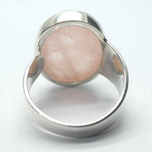 Load image into Gallery viewer, Morganite Ring | Oval | Pink Beryl | 925 Sterling Silver | Besel Set | Comfy Curved Bezel |  | Divine Love | Libra Stone | Genuine Gems from Crystal Heart Melbourne Australia since 1986