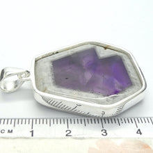 Load image into Gallery viewer, Auralite or Amethyst-23 natural crystal Pendant  | Freeform Hexagonal Cabochon | 925 Sterling Silver | Super Super 7 Consciousness Awakening | Awaken Spiritual in the Physical | Genuine Gems from Crystal Heart Melbourne Australia since 1986