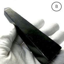 Load image into Gallery viewer, Shungite Obelisk | Healing Generator | Purifying Healing Grounding | Genuine Gemstones from Crystal Heart Melbourne since 1986