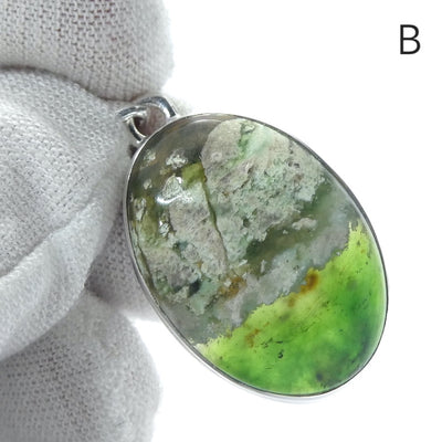 Chrome Chalcedony Pendant | Chrome chalcedony | Uplift the Heart | High Vibration Healing Stone | Genuine Gemstones from Crystal Heart Melbourne Australia since 1986