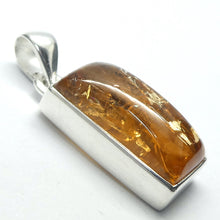 Load image into Gallery viewer, Golden Topaz Pendant  | Oblong Cabochon  | Bezel Set | Open Back | 925 Sterling Silver | Scorpio | Sagittarius Stone | Warm fulfilling healing energy | Emotional independence | Manifestation | Genuine Gems from Crystal Heart Melbourne since 1986