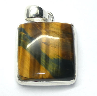 Tiger's Eye 925 Sterling Silver Statement Ring Natural Gemstone All Sizes