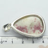 Cinnabar Pendant | Red Inclusions in Dolomite |  Cabochon | 925 Sterling Silver | Dragon's Blood | Manifest Dreams and achieve prosperity | Genuine Gems from Crystal Heart Melbourne Australia since 1986