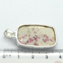 Load image into Gallery viewer, Cinnabar Pendant | Red Inclusions in Dolomite |  Cabochon | 925 Sterling Silver | Dragon&#39;s Blood | Manifest Dreams and achieve prosperity | Genuine Gems from Crystal Heart Melbourne Australia since 1986