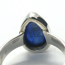 Load image into Gallery viewer, Blue Kyanite Ring | Clear Sapphire Blue | 925 Sterling Silver Setting | Uplift and protect the Heart | US Size 7.5 | AUS Size O1/2  | Taurus Libra Aries Gemstone | Genuine Gems from Crystal Heart Melbourne Australia since 1986