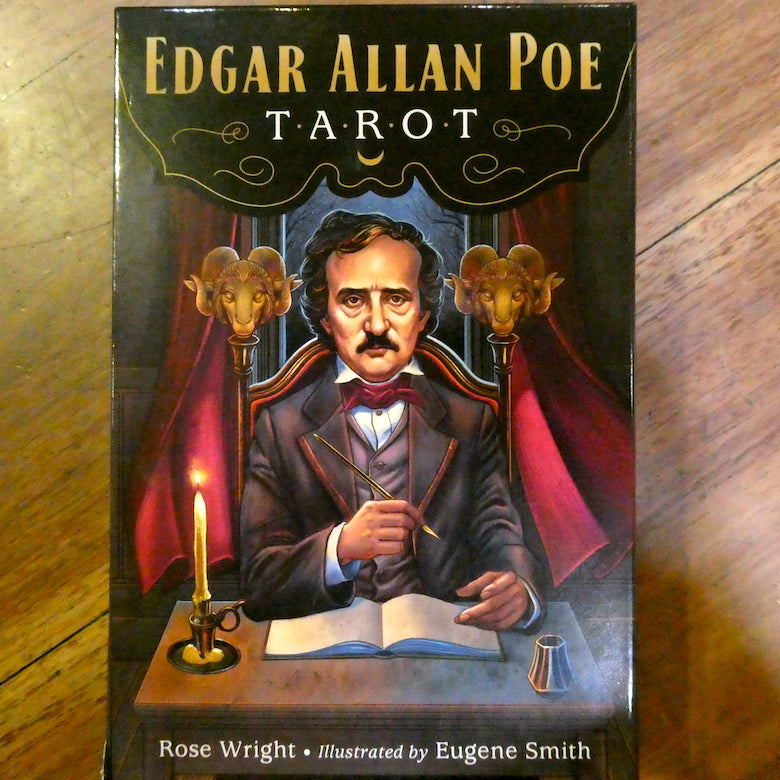 Edgar Allan Poe TAROT | 78 Card Deck and Guidebook | Crystal Heart Esoteric Superstore Since 1986 |