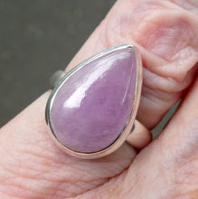 Load image into Gallery viewer, Amethyst Ring | Faceted Teardrop Gemstone | Deep cut  | AAA Grade | 925 Sterling Silver| US Size 7.75 | Aus Size P | Mesmerising Beauty | Quality Silver Work | Genuine Gems from Crystal Heart Melbourne Australia since 1986