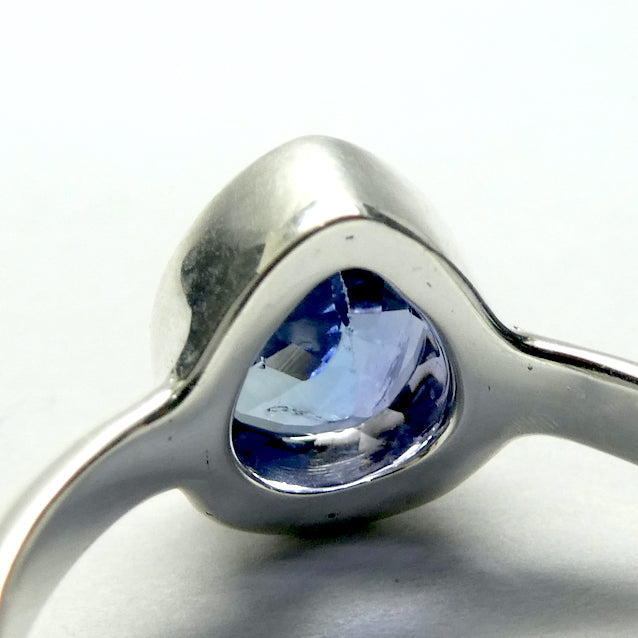 Tanzanite Ring | Faceted Teardrop | AA Flawless | 925 sterling Silver | US Size 7.75 | AUS Size P | Smooth the Path | Achieve your highest potential with Joyl | Transform |  | Genuine Gems from Crystal Heart Melbourne Australia since 1986 | Mt Kilimanjaro 