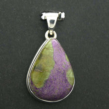 Load image into Gallery viewer, Stichtite in Serpentine Pendant, Cabochon in 925 Sterling Silver r2