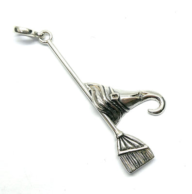 arry Potter Pendant | Sorting Hat on Broomstick | 925 Sterling Silver  | Crystal Heart Melbourne Australia since 1986