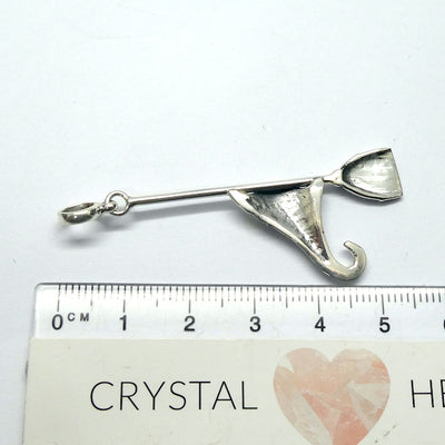 arry Potter Pendant | Sorting Hat on Broomstick | 925 Sterling Silver  | Crystal Heart Melbourne Australia since 1986