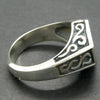 Silver Pentacle  Ring | Moon Phases | Celtic | Talisman | 925 Sterling Silver | Wisdom and Protection & Harmony | Crystal Heart Melbourne Australia since 1986