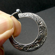 Load image into Gallery viewer, Sterling Silver Hoop Earrings | Genuine Gems from Crystal Heart Melbourne Australia since 1986