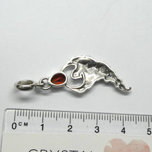 Load image into Gallery viewer, Wingers Mermaid Goddess Pendant  | Faceted Teardrop Garnet | 925 Sterling Silver | Genuine Gems from Crystal Heart Melbourne Australia since 1986