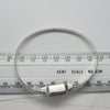 Garnet Gemstone Bracelet | Large oblong faceted gemstone | Looks like a stylish Bangle | Hidden easy Clasp | Meditation | Heart Centred Warmth | Energising | Genuine Gemstones from Crystal Heart Melbourne Australia since 1986
