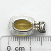 Heliodor Pendant  |Yellow Golden Beryl Faceted | Faceted Oval | Quality Bezel setting | 925 Sterling Silver | Energise Vitalize Healthy Male Energy | Healing Generosity Achievement | Leo Stone | Genuine Gems from Crystal Heart Melbourne Australia since 1986