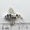 Bee Jewelry | Earring | 925 Sterling silver | Faceted Amethyst | Life Like | Wings in Flight | Creativity fertility Goddess wisdom power | Spiritual Vision | Melissa | Merovingian | Genuine Gems from Crystal Heart Melbourne Australia since 1986