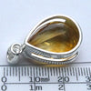 Citrine Gemstone Pendant | Faceted AAA Teardrop | Deep natural honey | 925 Sterling Silver  | Genuine Gems from Crystal Heart Melbourne Australia since 1986
