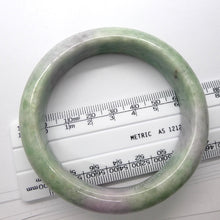 Load image into Gallery viewer,  Jade Bangle | Myanmar Jadeite | Green, White, Lilac | Heart and Spirit Healing | Taurus Gemini Libra | Genuine Gems Crystal Heart Melbourne Australia est 986