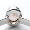 Morganite Ring | Faceted Oval | 925 Sterling Silver | Pink Beryl | US Size 8.5 | AUS Q1/2 | Divine Love | Libra Stone | Crystal Heart Melbourne est 1986