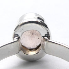 Load image into Gallery viewer, Morganite Ring | Faceted Oval | 925 Sterling Silver | Pink Beryl | US Size 8.5 | AUS Q1/2 | Divine Love | Libra Stone | Crystal Heart Melbourne est 1986