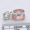 Morganite Pendant  | Faceted Oval | 925 Sterling Silver | Pink Beryl | Divine Love | Libra Stone | Crystal Heart Melbourne est 1986