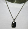 Golden Pyrites in Black Basalt Pendant | 925 Sterling Silver Setting | Heart Shield Protect | Prosperity | Practical Intuition | Crystal Heart Melbourne est 1986