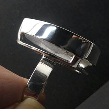 Load image into Gallery viewer, Manifestation Quartz Ring | Deep Teardrop | 925 Silver | US Size 9.5 | AUS S1/2 | nice enclosed point | Genuine Gems from Crystal Heart Australia since 1986