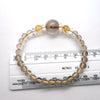 Stretch Bracelet | Rutilated Centre with Clear Quartz and Citrine | Crown Chakra | New Directions | Prosperity | Crystal Heart Australia est 1986
