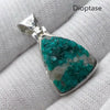Natural Dioptase Pendant | Druzy Freeform | 925 Sterling Silver  | Joyful Heart | Scorpio | Saggittarius | Virgo | Crystal Heart Melbourne Australia since 1986