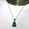 Natural Dioptase Pendant | Druzy Freeform | 925 Sterling Silver  | Joyful Heart | Scorpio | Saggittarius | Virgo | Crystal Heart Melbourne Australia since 1986