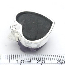 Load image into Gallery viewer, Amethyst Pendant | Druzy Heart| 925 Sterling Silver | Genuine Gems from Crystal Heart Melbourne Australia since 1986