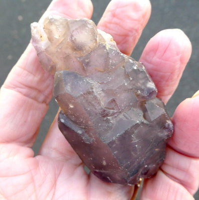 Smoky Amethyst  Elestial | Multiple Terminations | Zimbabwe | Grounding and Spiritual | Shaman Stone | Bridge the worlds | Empowering | Genuine Gemstones from Crystal Heart Melbourne Australia since 1986