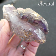 Load image into Gallery viewer, Smoky Amethyst  Elestial | Multiple Terminations | Zimbabwe | Grounding and Spiritual | Shaman Stone | Bridge the worlds | Empowering | Genuine Gemstones from Crystal Heart Melbourne Australia since 1986