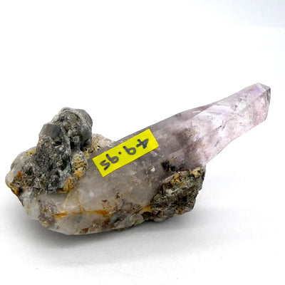 Natural long Amethyst point  | Zimbabwe | Grounding and Spiritual | Shaman Stone | Bridge the worlds | Empowering | Genuine Gemstones from Crystal Heart Melbourne Australia since 1986