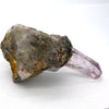 Natural long Amethyst point  | Zimbabwe | Grounding and Spiritual | Shaman Stone | Bridge the worlds | Empowering | Genuine Gemstones from Crystal Heart Melbourne Australia since 1986