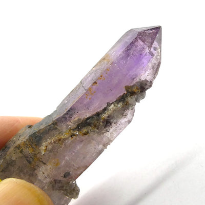 Natural long Amethyst point  | Zimbabwe | Grounding and Spiritual | Shaman Stone | Bridge the worlds | Empowering | Genuine Gemstones from Crystal Heart Melbourne Australia since 1986