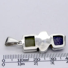 Load image into Gallery viewer, Tanzanite Pendant with Opal and Kyanite, 925 Silver