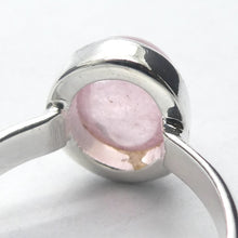 Load image into Gallery viewer, Morganite Ring | Oval  Cabochon | 925 Sterling Silver | Pink Beryl | US Size 6 | AUS L1/2 | Divine Love | Libra Stone | Crystal Heart Melbourne est 1986